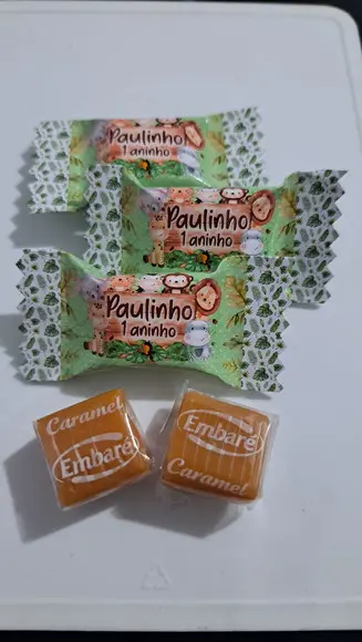 100 Caramelos Personalizados Safari