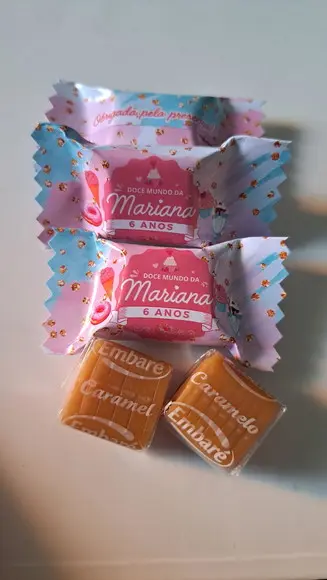 100 Caramelos Personalizados Doceira