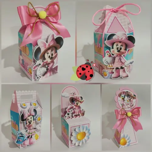 5 Kits Festa Minnie Fazendeira