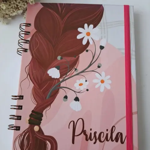 Agenda Priscila 2 Dias Por Pagina