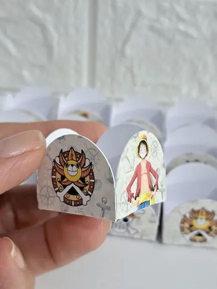 Forminhas One Piece (25 Unidades)