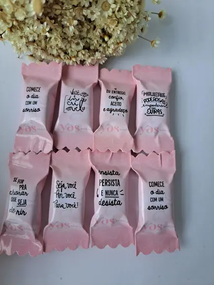 100 Balas Frases Rosa