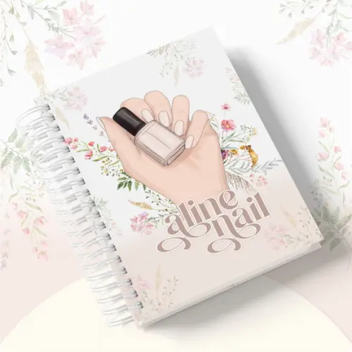 Agenda Manicure Floral
