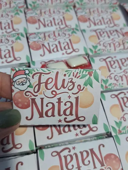 20 Chicletes Feliz Natal