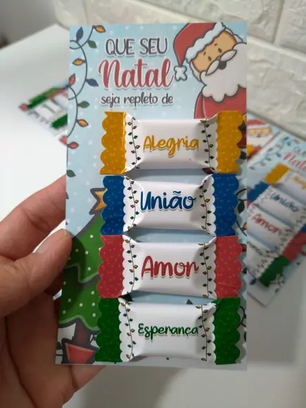 10 Cartões Desejos de Natal
