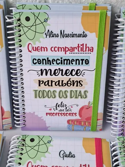 Mini Caderno (10x15) Professores