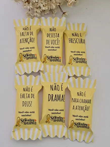 100 Balas Setembro Amarelo