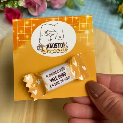 20 Cartão Bala Setembro Amarelo