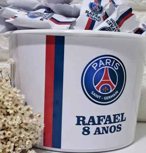 Balde com 100 Balas Psg