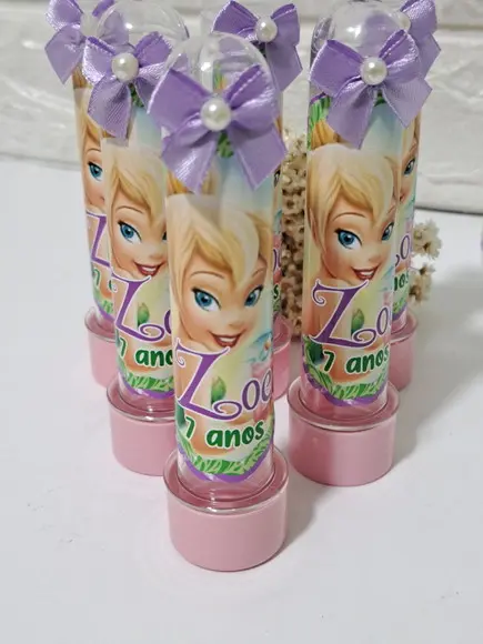 10 Tubetes Sininho