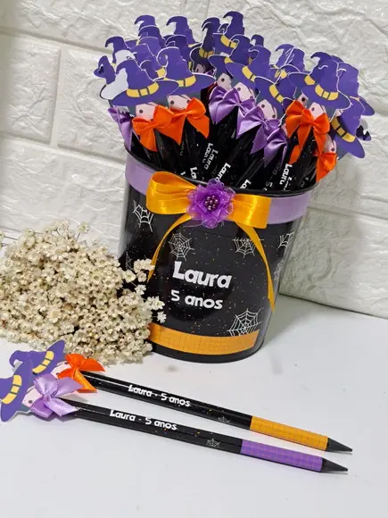 50 Lapis Personalizados Halloween