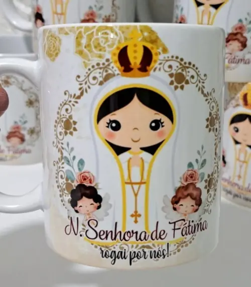 Caneca Nossa Senhora de Fátima