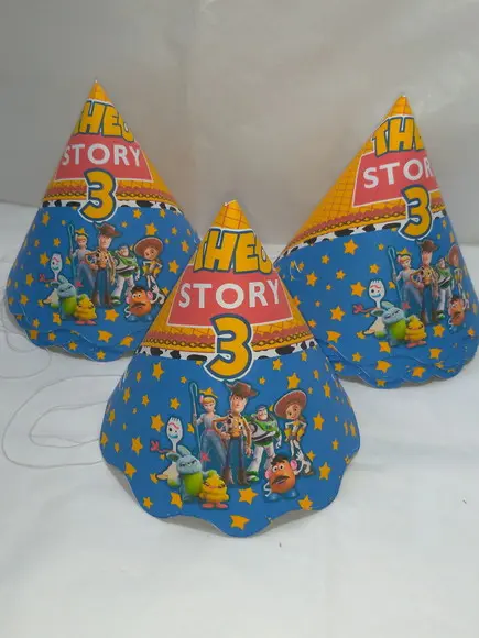 10 Chapéuzinhos de Festa Toy Story