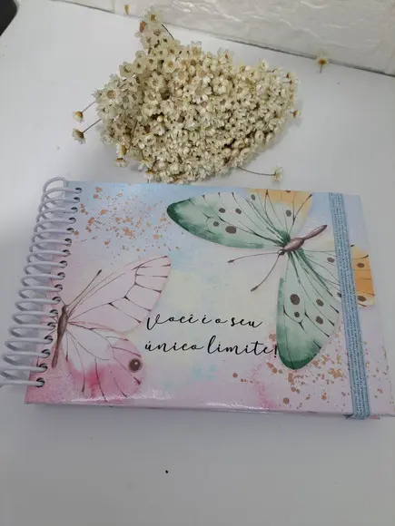 Caderno A6 Borboletas