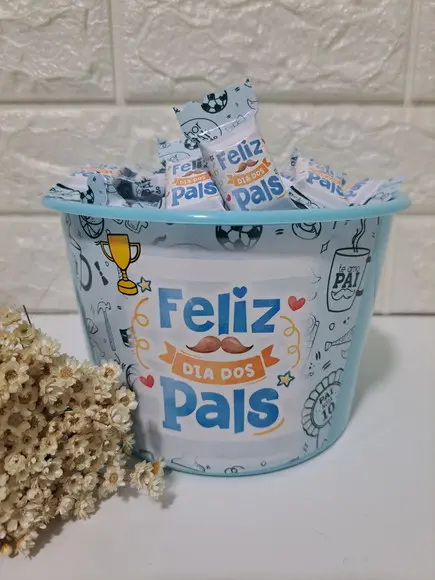 Bala Personalizada Dia dos Pais