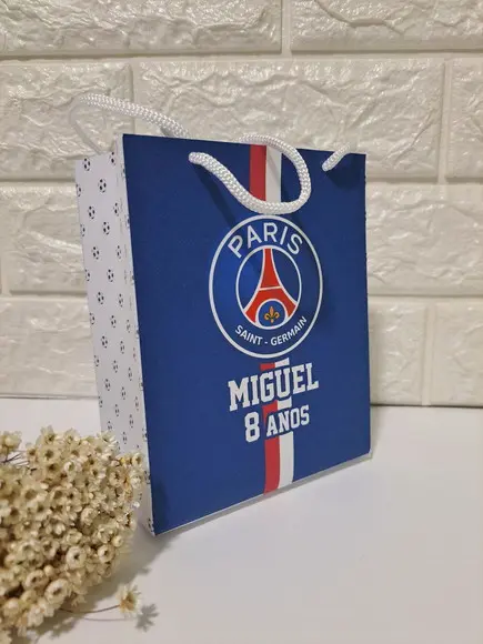 10 Sacolinhas Psg Futebol