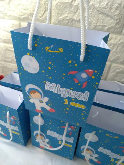 Sacolinha Astronauta