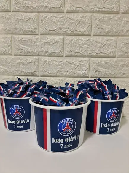 3 Baldes com 100 Balas Cada Psg