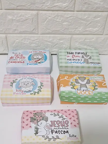 Caixinhas para Docinhos Páscoa