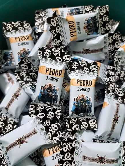 100 Balas Piratas do Caribe