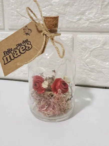 Lembrança Dia das Mães Flor Eterna.