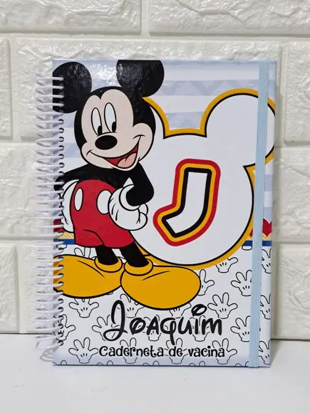 Caderneta de Vacinação Mickey