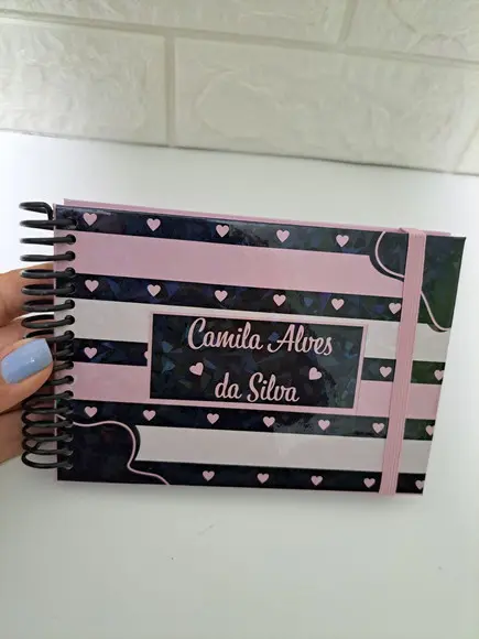 Caderno A6 Anotações