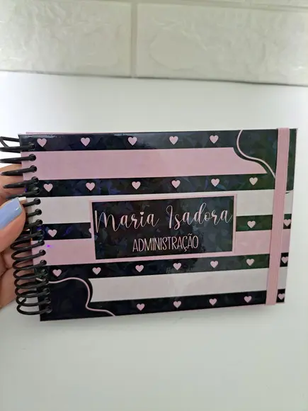 Caderno A6 Anotações