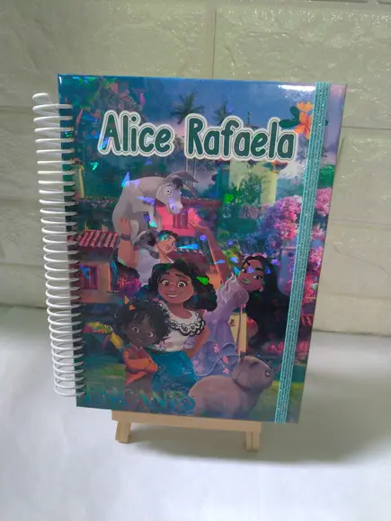 Caderno de Recados Escolar Encanto