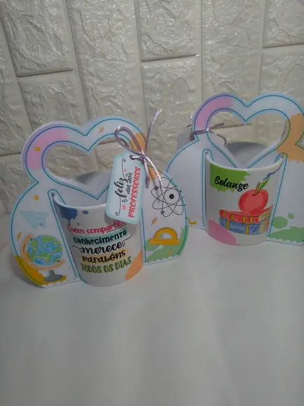 Caneca Dia Dos Professores Com Embalagem