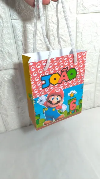 Sacolinha Mario Bros