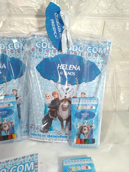 10 Livros de Colorir Frozen