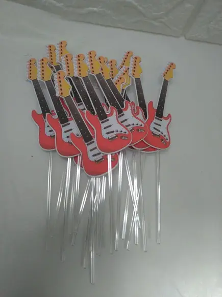 Topper De Docinhos Guitarra