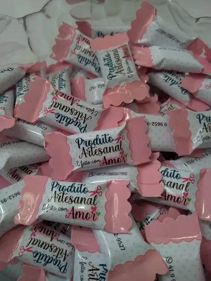 100 balas para brinde artesanato