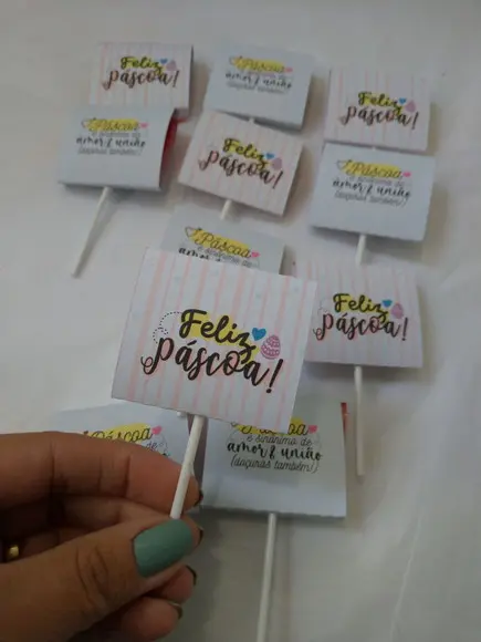 10 Pirulitos Páscoa