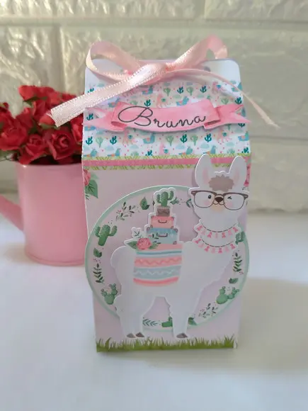 Caixa Milk Lhama