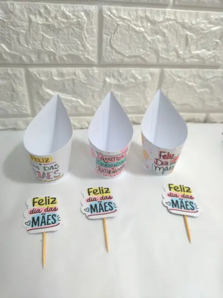 rótulo para suculenta + tag dia das mães