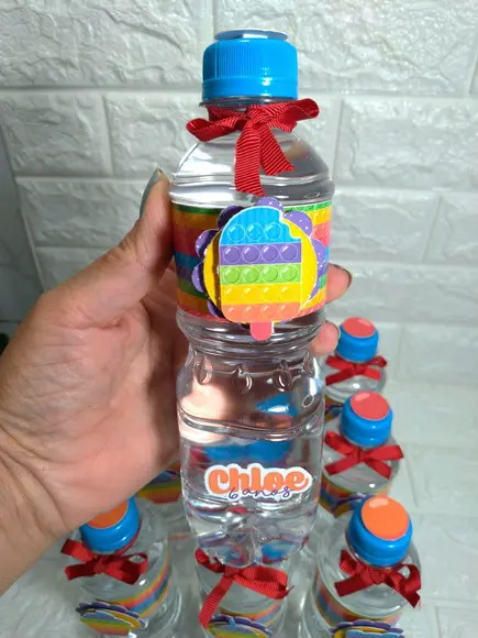 Aplique 3d para Água pop it (SOMENTE APLIQUE)