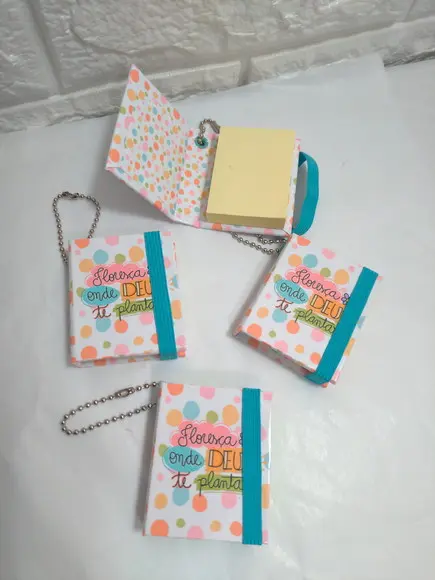 Post-it personalizado floresça onde Deus te Plantar