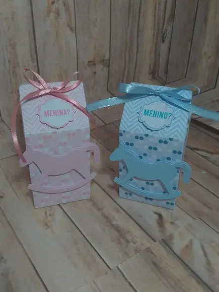 2 Caixas Milk Chá Revelação