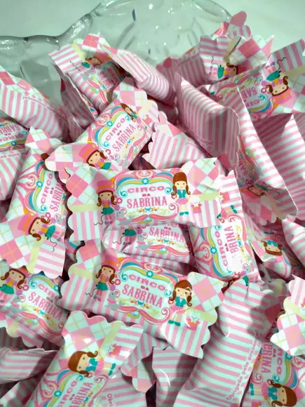 Bala Circo Rosa