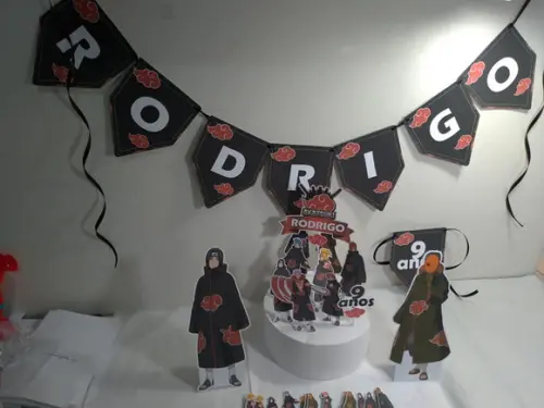 Kit só um bolinho Akatsuki Naruto