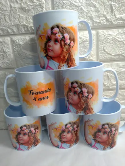 Caneca Plástica lembrancinha