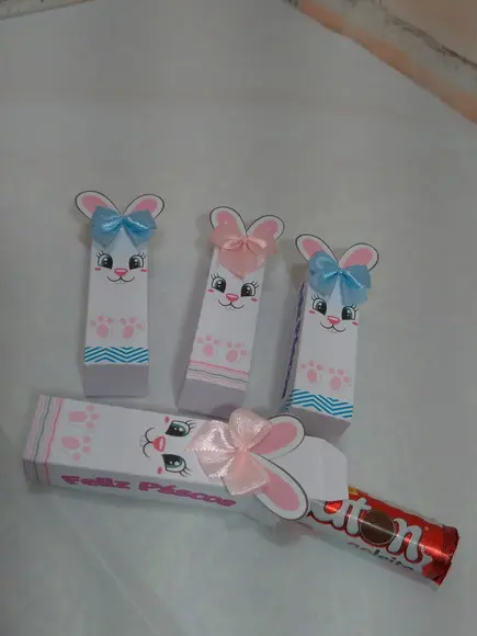 Caixinha coelho baton