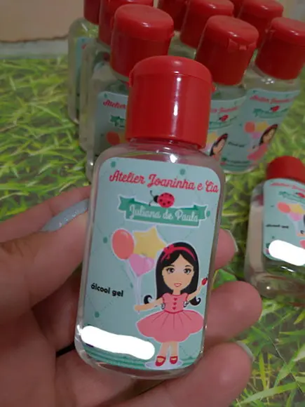 Álcool em gel brinde cliente