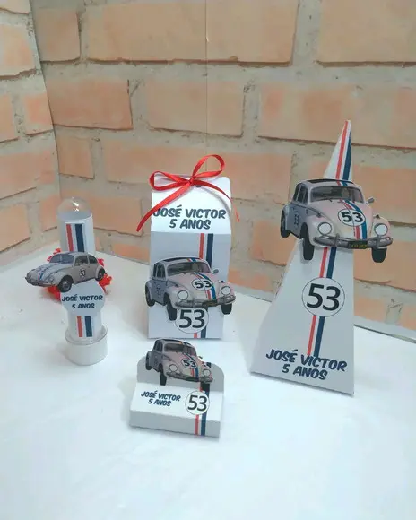 5 Kits Festa Fusca Herbie