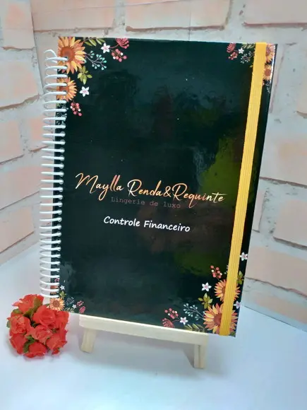 Caderno controle financeiro