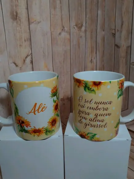 Caneca girassol