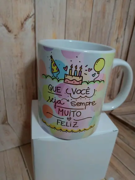 Caneca aniversário