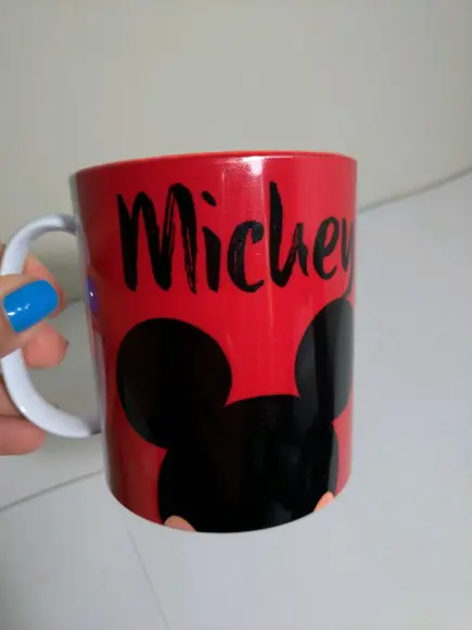 Caneca Plastica mickey